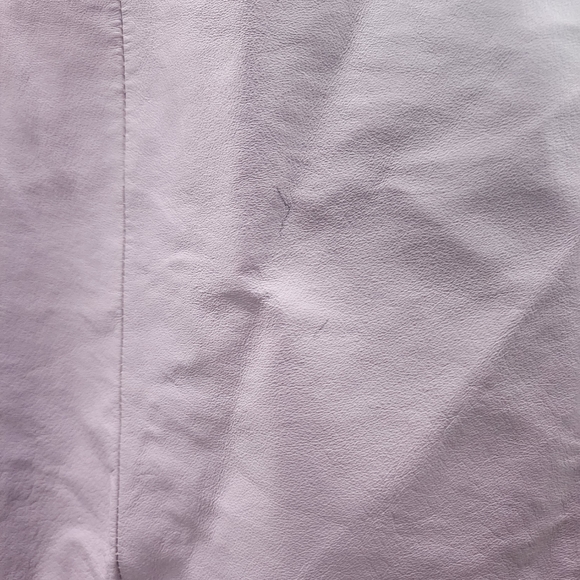 Roaman’s Leather Lilac Eyelet Blazer & Box Pleated Maxi Skirt Suit Suit Size 24W - Picture 12 of 14